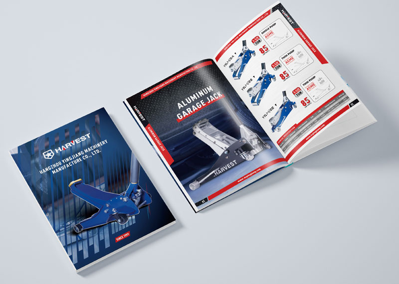 簽約杭州盈江機械制造有限公司畫冊設計制作！